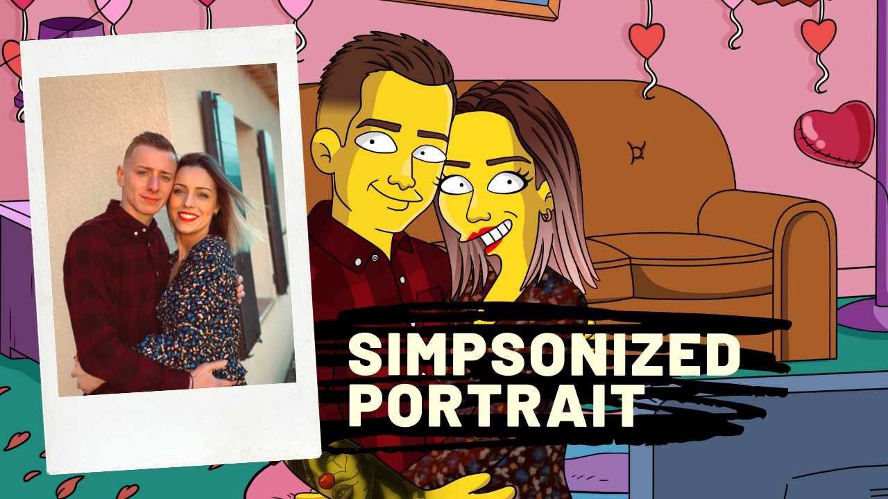 Simpsonized Portrait